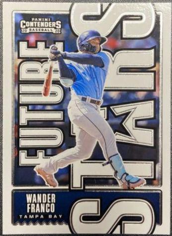 Wander Franco #FS-1 Baseball Cards 2020 Panini Contenders Future Stars