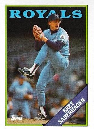 Bret Saberhagen #540 Cover Art