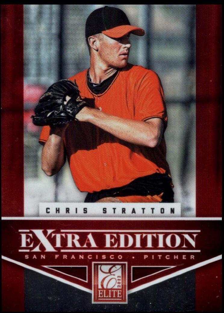 Chris Stratton #12 Baseball Cards 2012 Panini Elite Extra Edition