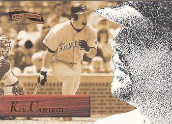 Ken Caminiti #23 Baseball Cards 1996 Pinnacle Aficionado