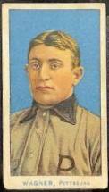 Honus Wagner Baseball Cards 1910 E90 2 American Caramel Pirates