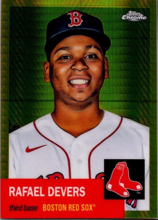 Rafael Devers [Gold Prism Refractor] #94