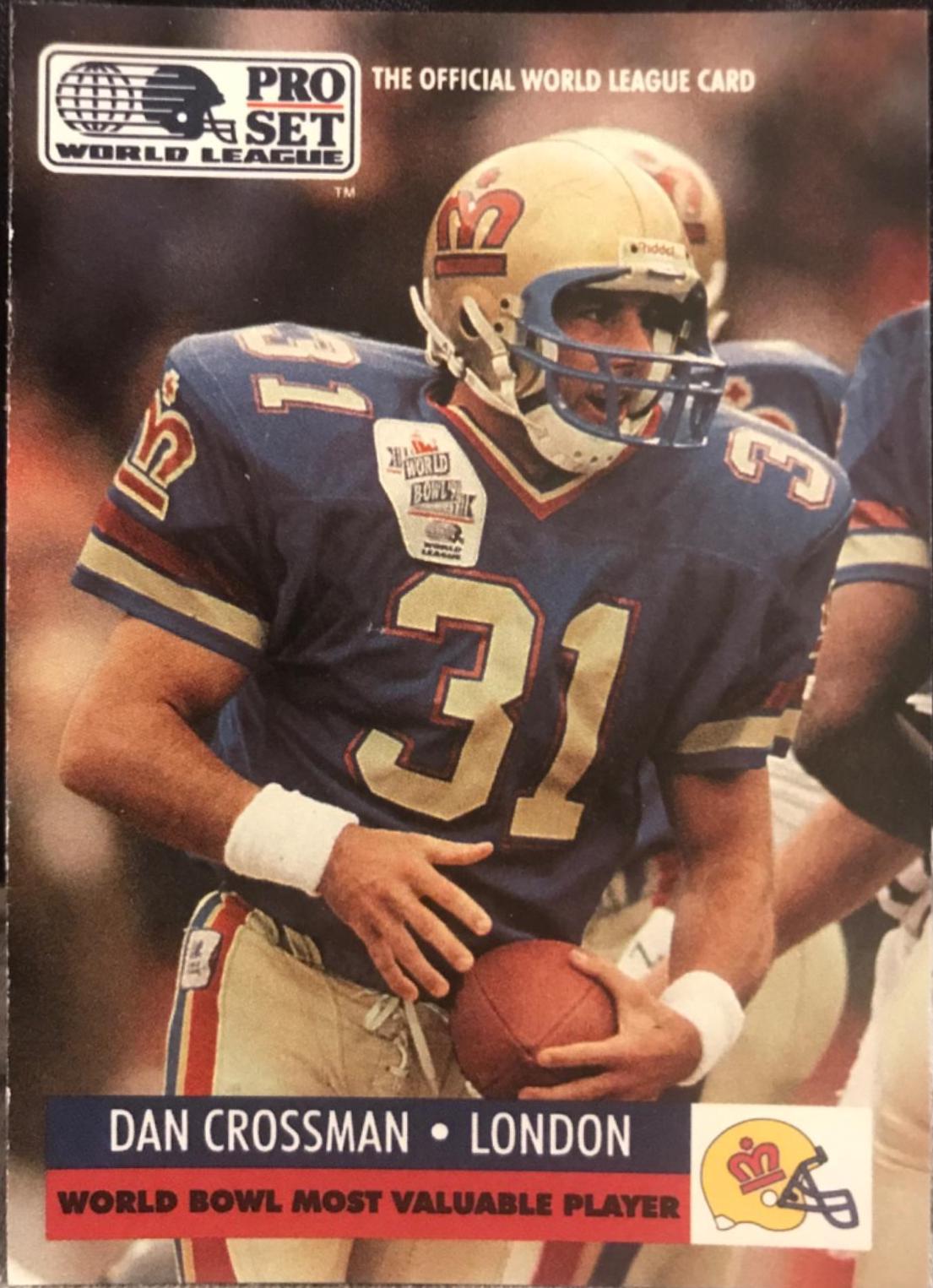 Dan Crossman #708 Football Cards 1991 Pro Set