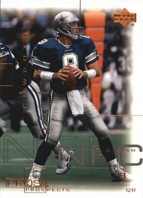 Troy Aikman #21 Football Cards 2000 Upper Deck Pros & Prospects