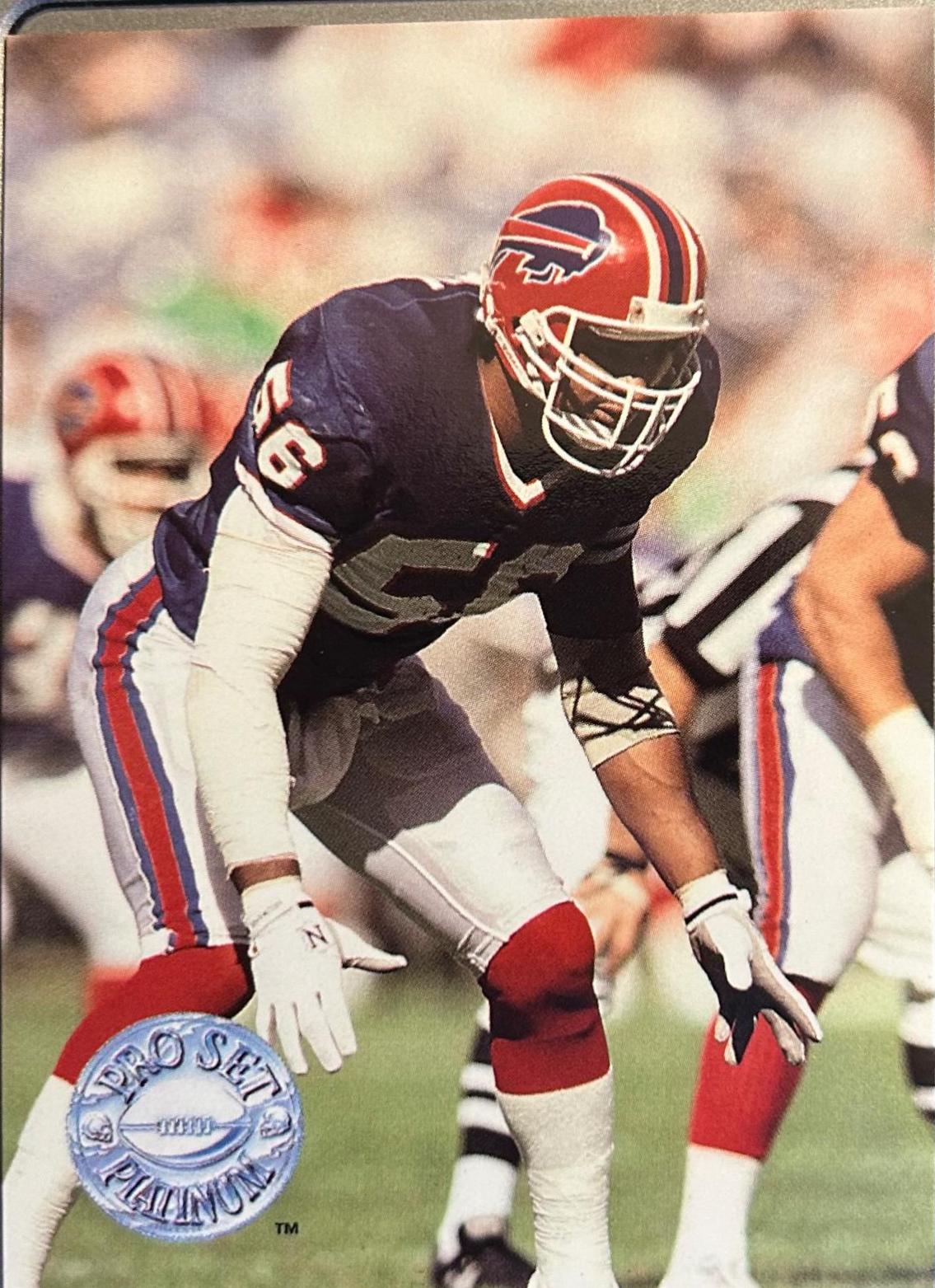 Darryl Talley #6 Football Cards 1991 Pro Set Platinum