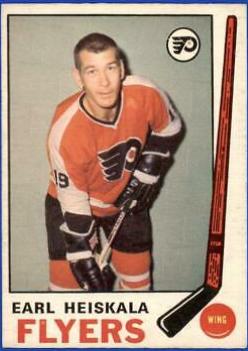 Earl Heiskala #170 Hockey Cards 1969 O-Pee-Chee