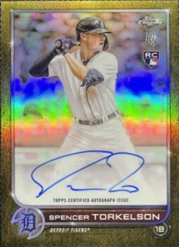 Spencer Torkelson #BBA-ST 2022 Topps Chrome Ben Baller Autographs Baseball