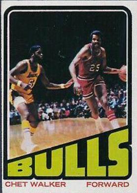 Chet Walker #152 Basketball Cards 1972 Topps