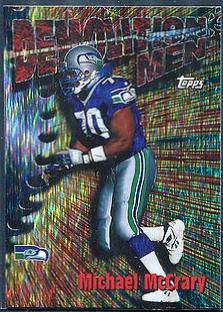 Michael McCrary #19 Football Cards 1997 Topps Season's Best