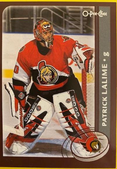 Patrick Lalime #61 Hockey Cards 2002 Topps