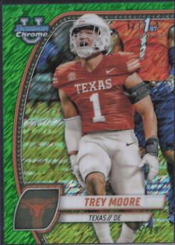 Trey Moore [Shimmer Green Refractor] #178