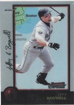 Jeff Bagwell #15 Baseball Cards 1998 Bowman Chrome International
