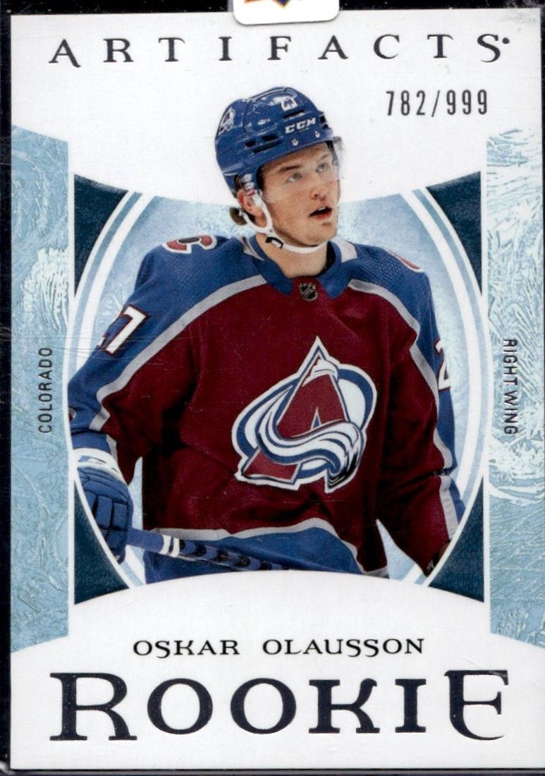 Oskar Olausson #208 2022 Upper Deck Artifacts Hockey