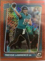 Trevor Lawrence [Red Mojo] #201 Prices | 2021 Panini Donruss Optic