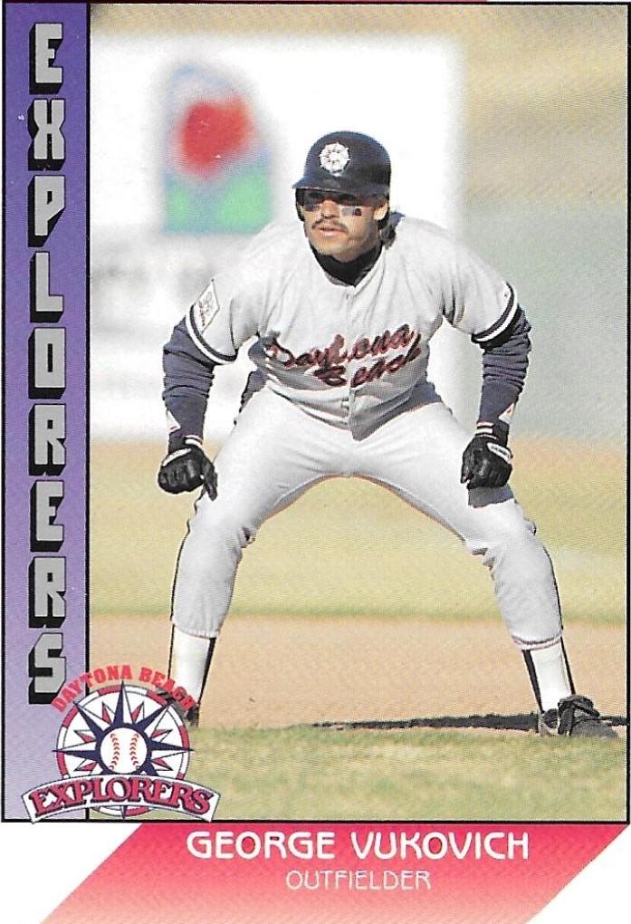 George Vukovich #45 Baseball Cards 1991 Pacific Senior League