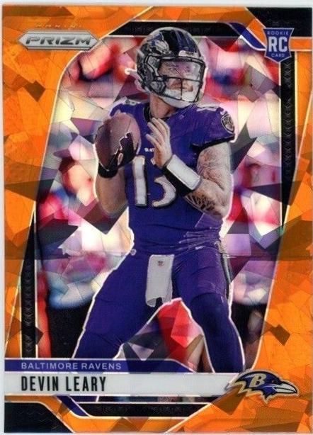 Devin Leary [Orange Ice] #327 Prices | 2024 Panini Prizm