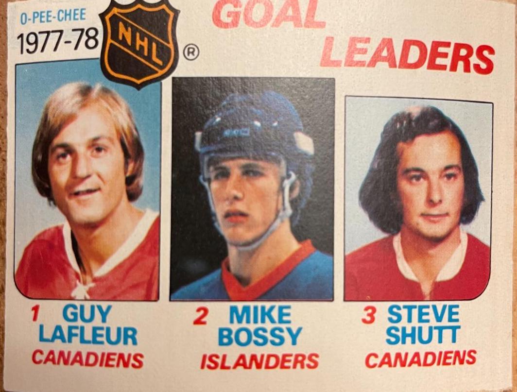 Goal Leaders #63 Hockey Cards 1978 O-Pee-Chee