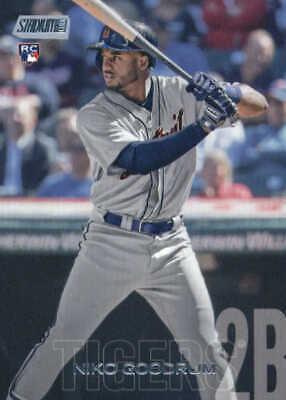 Niko Goodrum #26 Baseball Cards 2018 Stadium Club