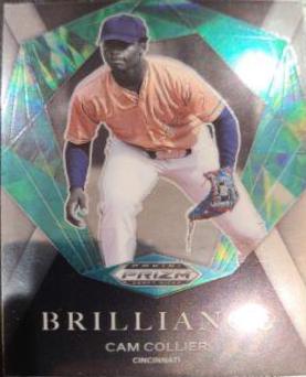Cam Collier #BR-CC Baseball Cards 2022 Panini Prizm Draft Picks Brilliance