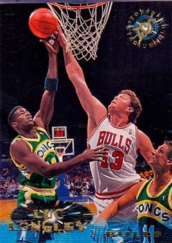 Luc Longley #215 Basketball Cards 1995 Stadium Club