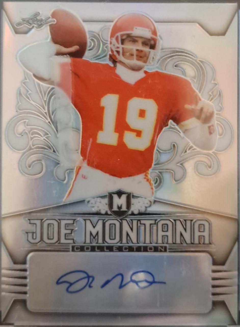 Joe M I ntana #JMC-14 Football Cards 2020 Leaf Metal Joe Montana Collection