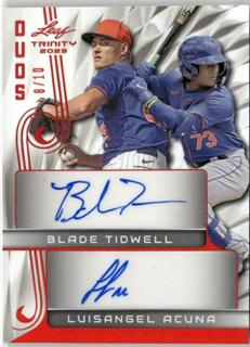 Blade Tidwell / Luisangel Acuna
