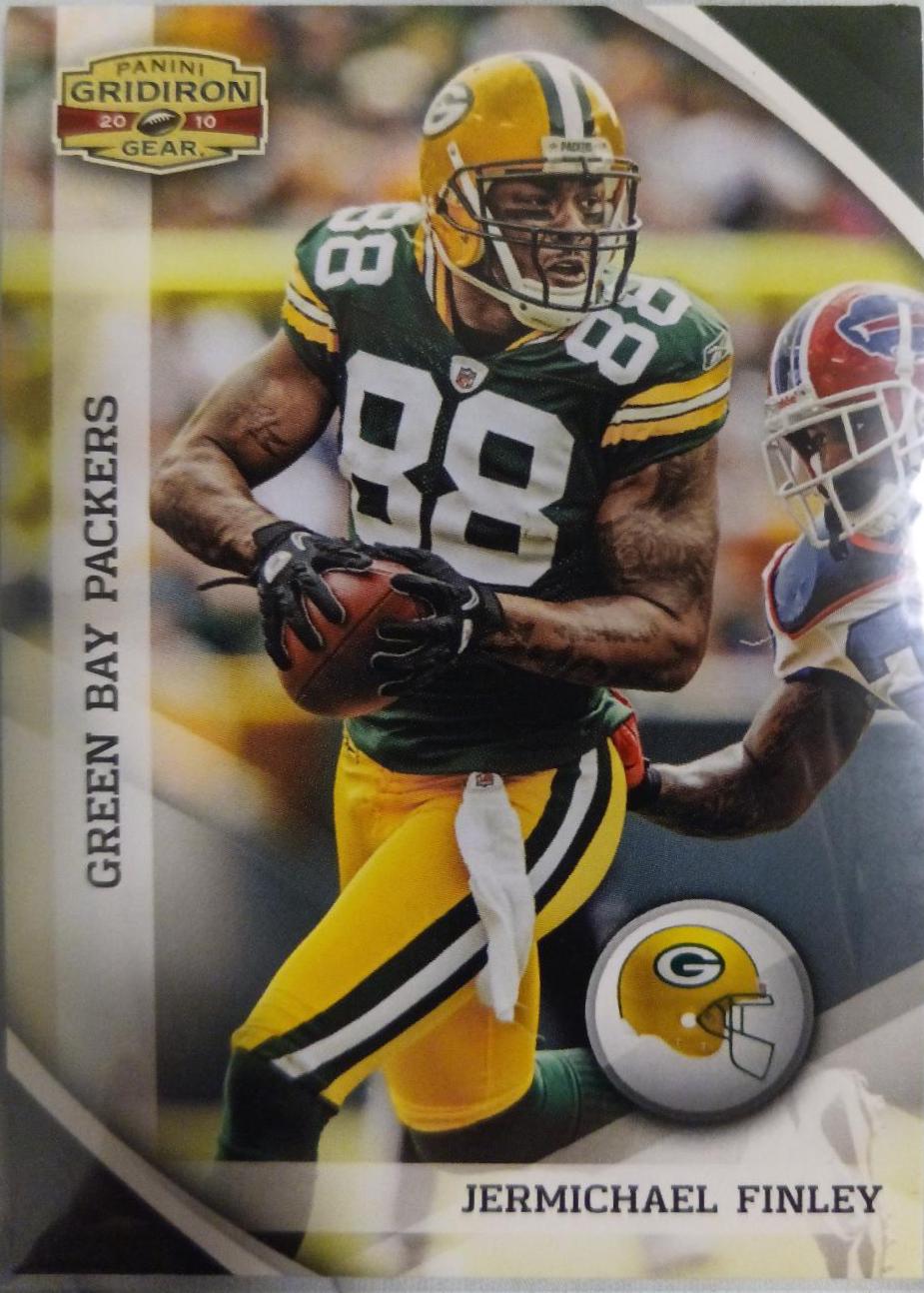 Jermichael Finley #54 Football Cards 2010 Panini Gridiron Gear