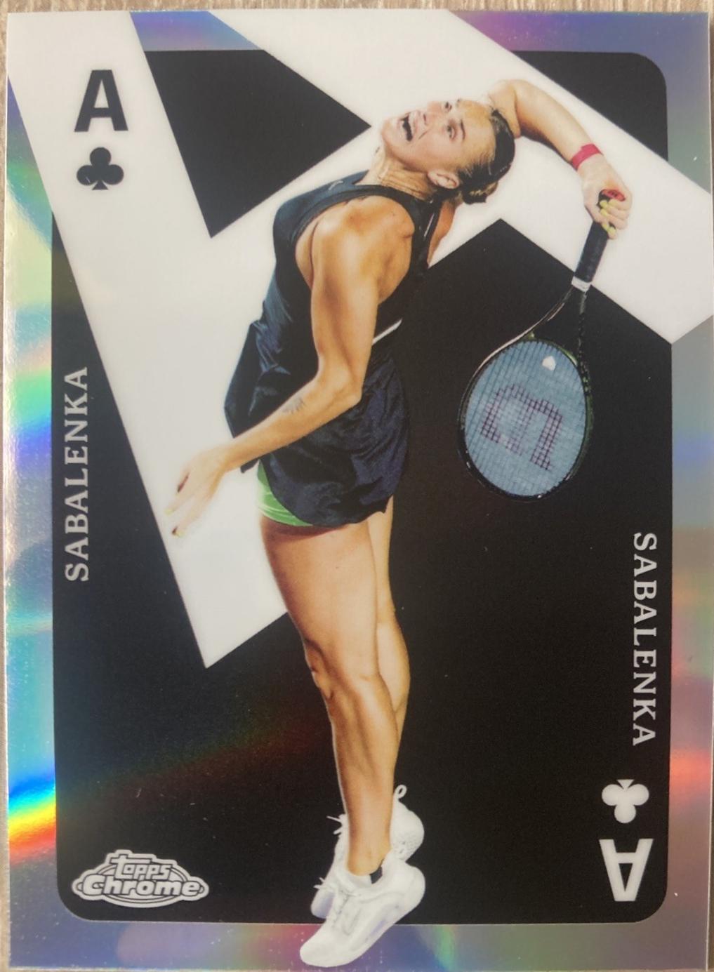 Aryna Sabalenka #CAS-AS Tennis Cards 2024 Topps Chrome Aces