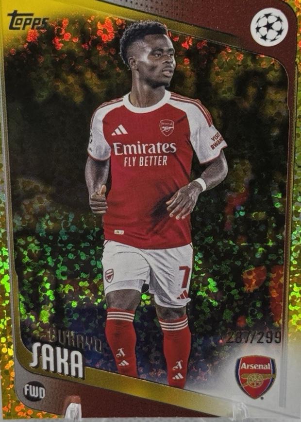 Bukayo Saka [Gold] #12