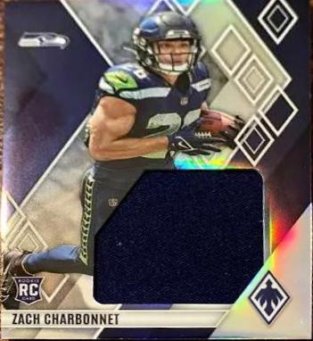 Zach Charbonnet #RME-ZC Football Cards 2023 Panini Phoenix Rookie Memorabilia
