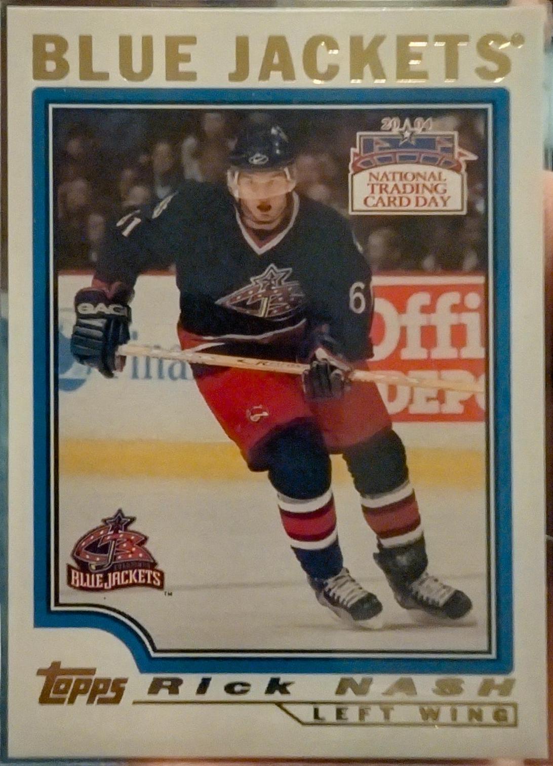 Rick Nash #7 Hockey Cards 2004 National Trading Card Day