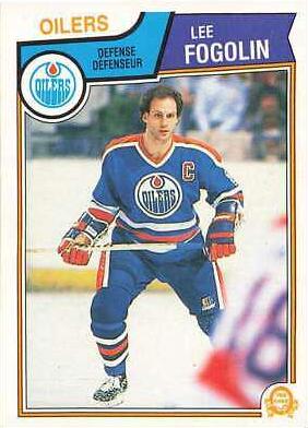 Lee Fogolin #26 Hockey Cards 1983 O-Pee-Chee