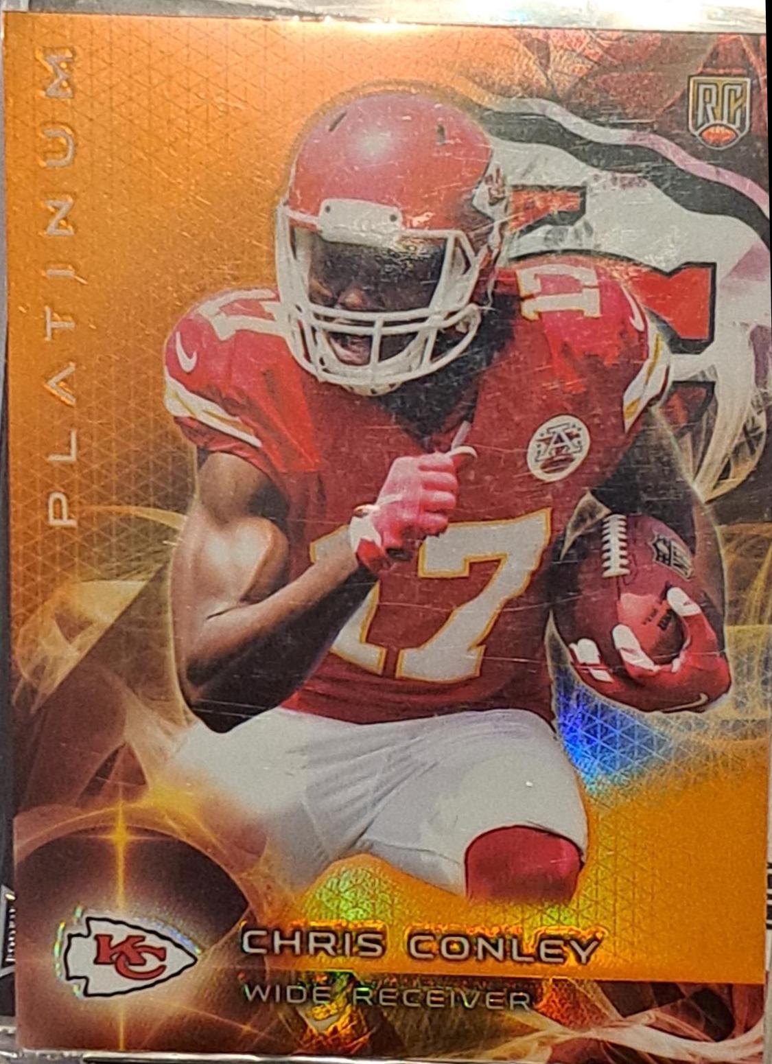 Chris Conley #128 Football Cards 2015 Topps Platinum