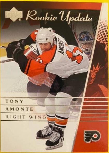 Tony Amonte #74 Hockey Cards 2002 Upper Deck Rookie Update