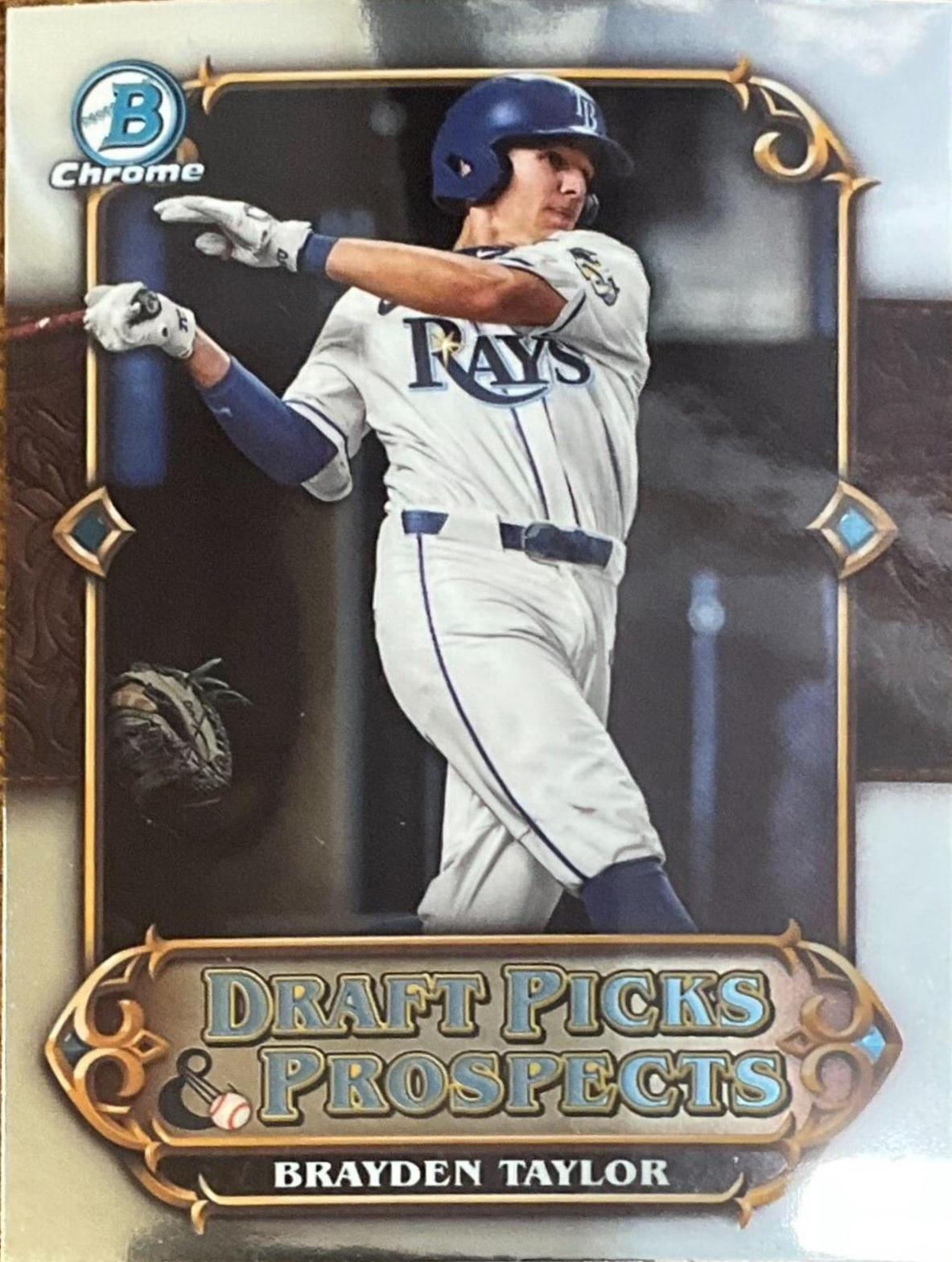 Brayden Taylor #DPP-14 Baseball Cards 2023 Bowman Draft Picks & Prospects