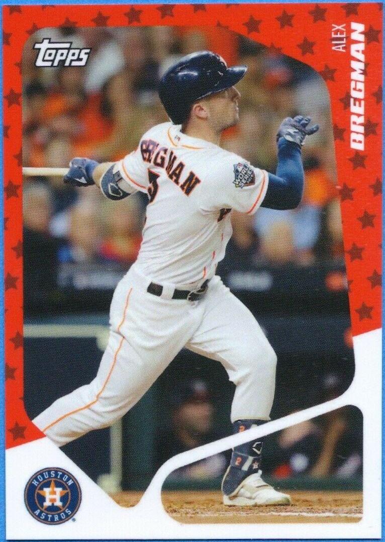 Alex Bregman #4 Baseball Cards 2020 Topps Throwback Thursday