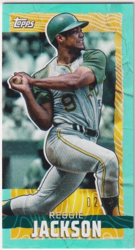 Reggie Jackson [Aqua] #MRIP-RJ