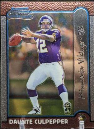 Daunte Culpepper #166 1999 Bowman Chrome Football