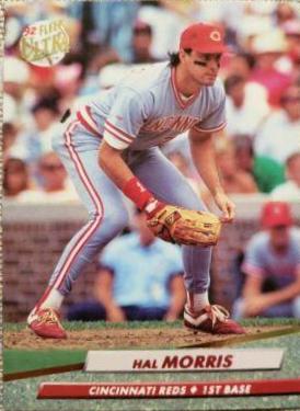 Hal Morris #192 Baseball Cards 1992 Ultra