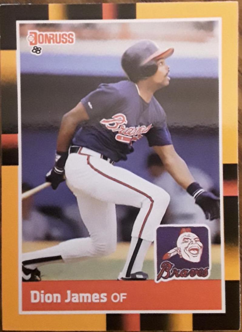 Dion James #29 Baseball Cards 1988 Donruss Baseball's Best