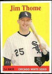 Jim Thome #33 Baseball Cards 2007 Topps Heritage