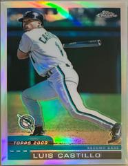 Luis Castillo [Refractor] #36 Baseball Cards 2000 Topps Chrome Prices