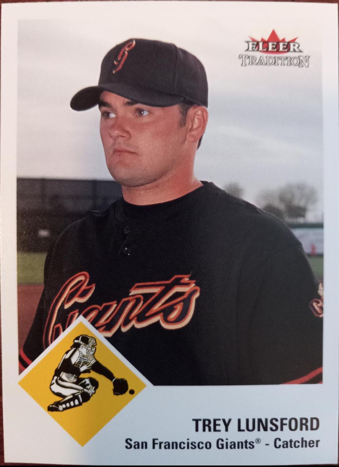Trey Lunsford #151 Baseball Cards 2003 Fleer Tradition