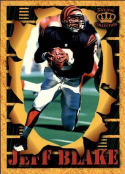Jeff Blake #SM36 1996 Pacific Invincible Smash Mouth Football