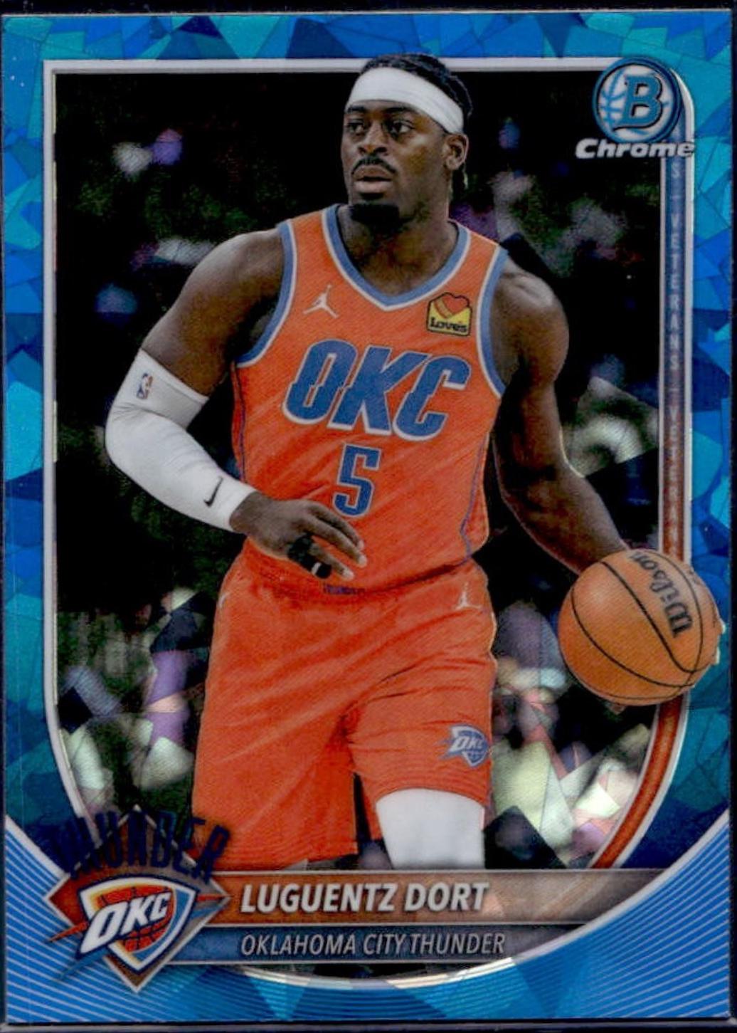 Luguentz Dort #BCV-184 2025-26 Bowman Sapphire Basketball Chrome Sapphire