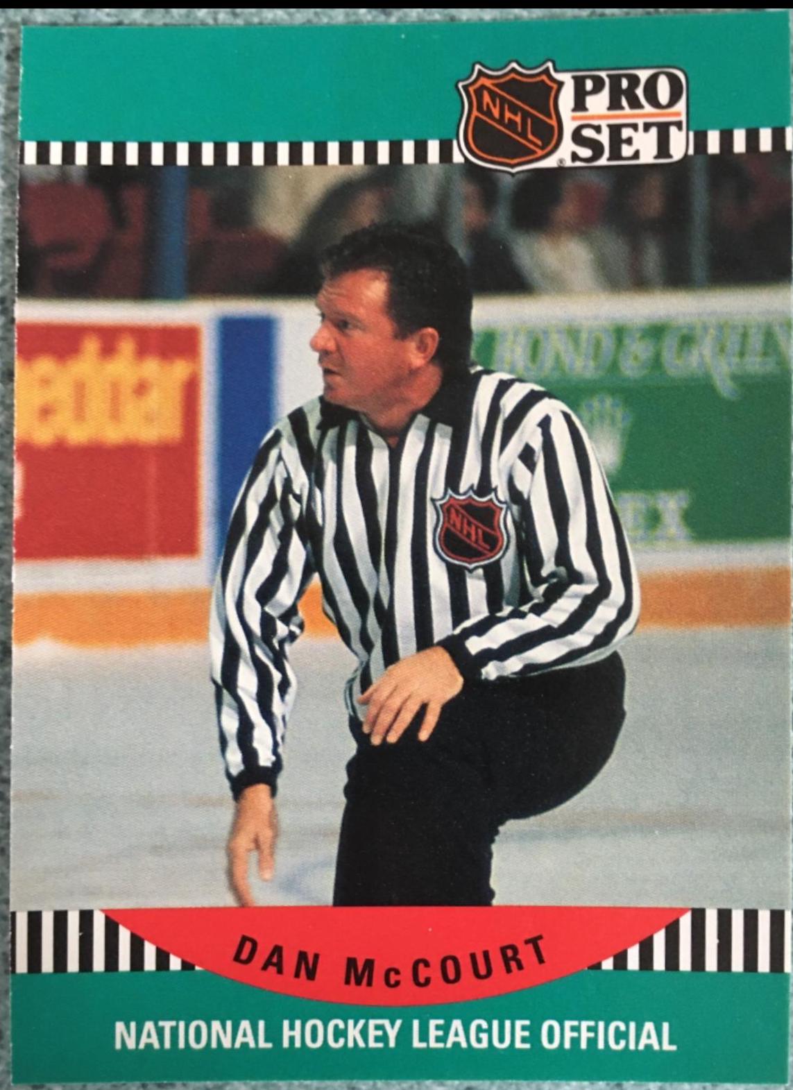 Dan McCourt #693 Hockey Cards 1990 Pro Set