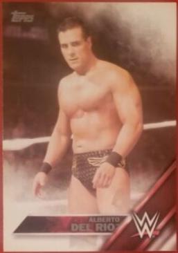 Alberto Del Rio #2 Wrestling Cards 2016 Topps WWE