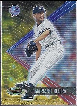 Mariano Rivera #38 Baseball Cards 2001 Bowman's Best