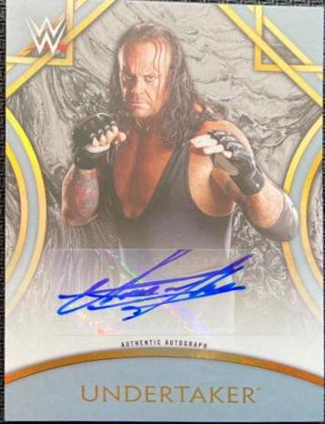 Undertaker #A-UD Wrestling Cards 2018 Topps Legends of WWE Autographs