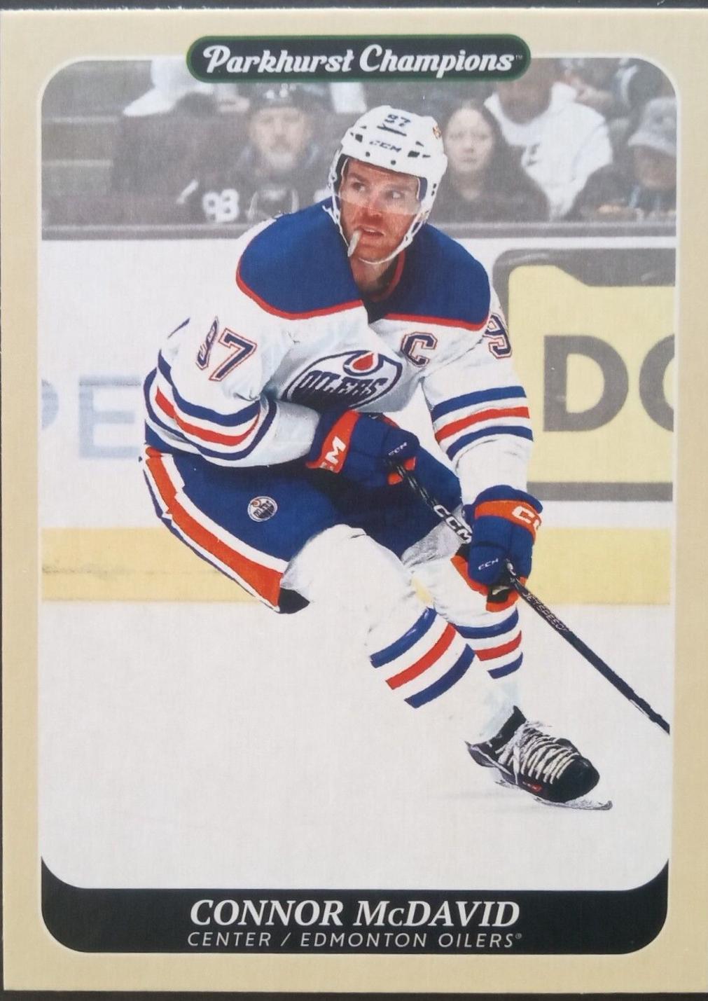 Connor McDavid #1 Hockey Cards 2023 Parkhurst Champions